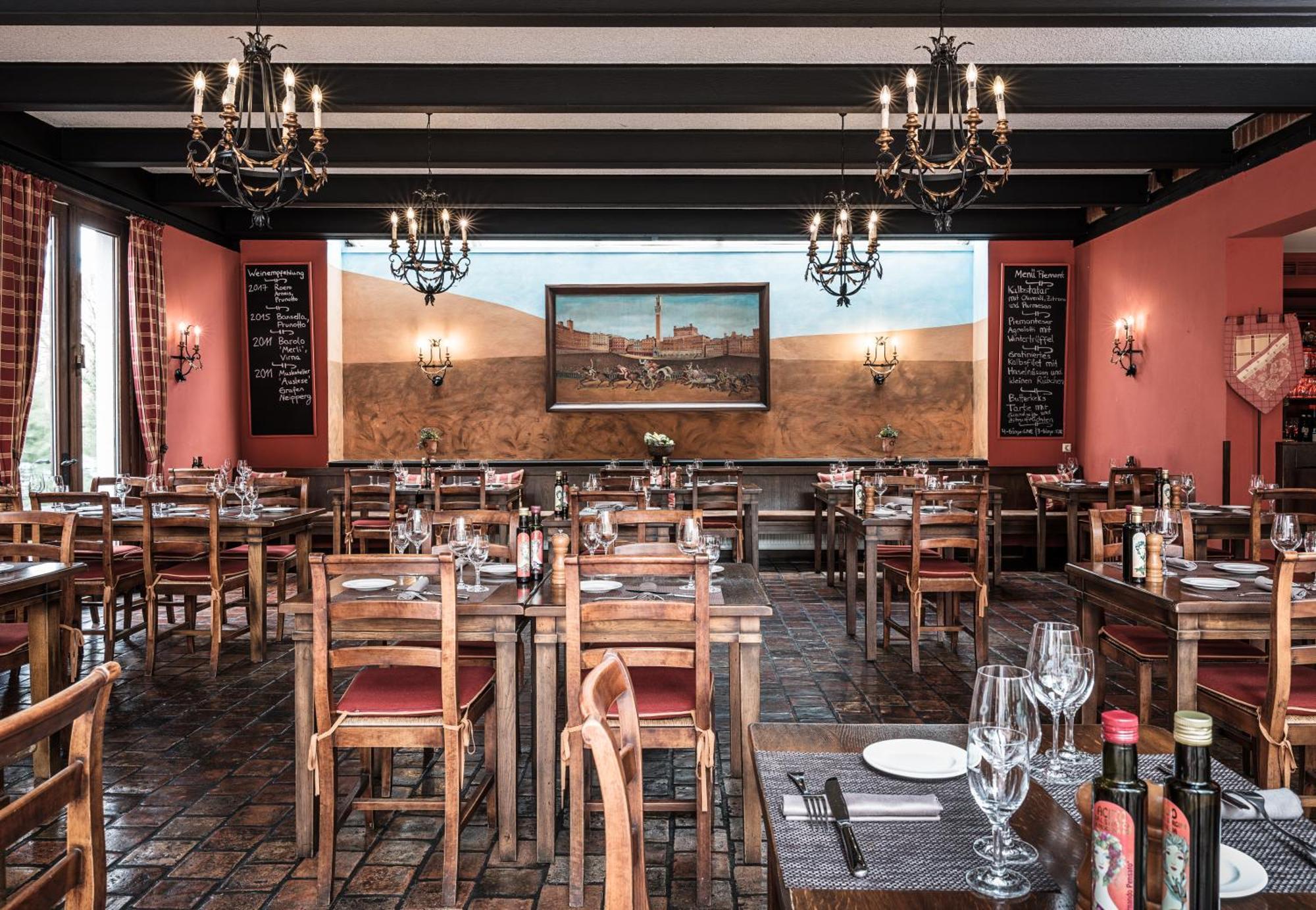 Althoff Hotel Fuerstenhof Целле Экстерьер фото Restaurant interior
